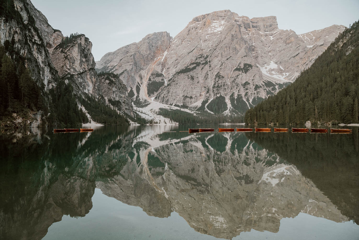 Why is the Lago di Braies called the Most Spectacular Alpine Lake in the World?