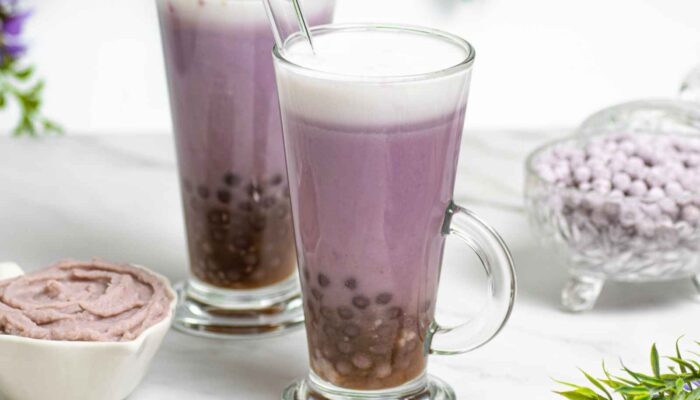 taro milk tea