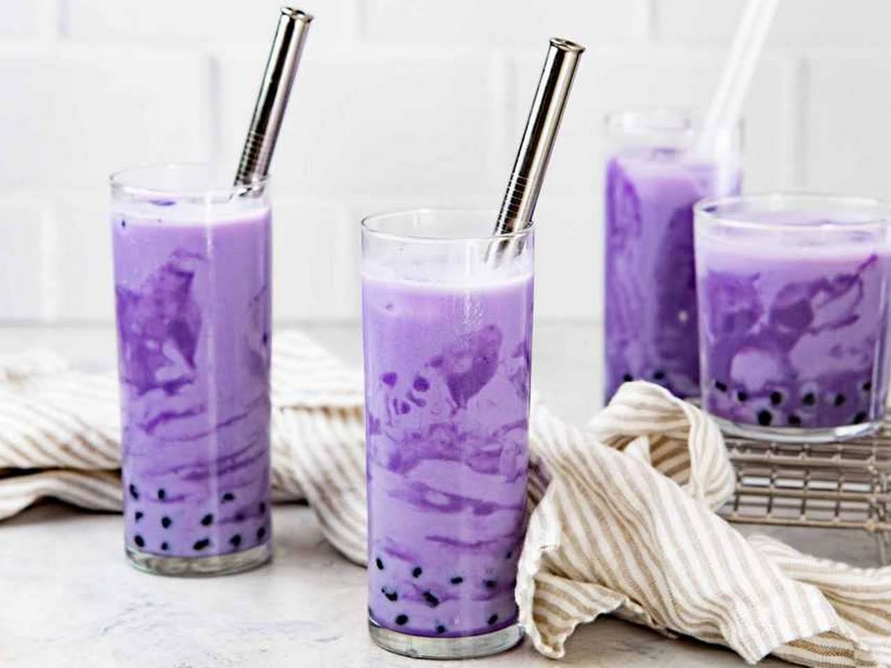 Recipes for Purple Boba Tea